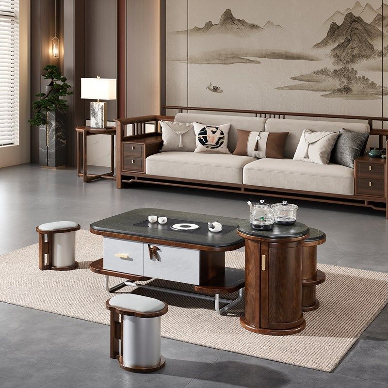 茶几客厅家用阳台办公室火烧石茶台小户型简易泡茶套装功夫茶桌,住宅家具,茶几,淘宝优惠券,粉丝福利购,淘宝优惠卷