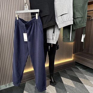 秋季 柜299 男士 纯色束脚运动卫裤 u品好货 潮流休闲裤 全棉舒适