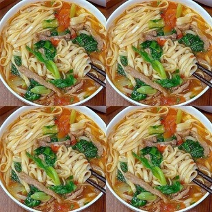 非油炸大桶装 山西手擀面桶装 方便面牛肉面免煮食冲泡 低价冲量