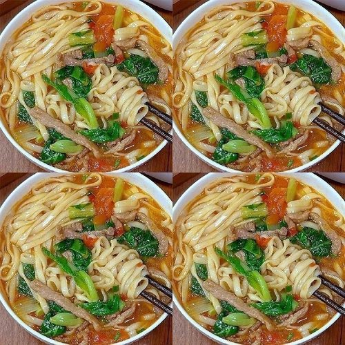 【低价冲量】山西手擀面桶装非油炸大桶装方便面牛肉面免煮食冲泡