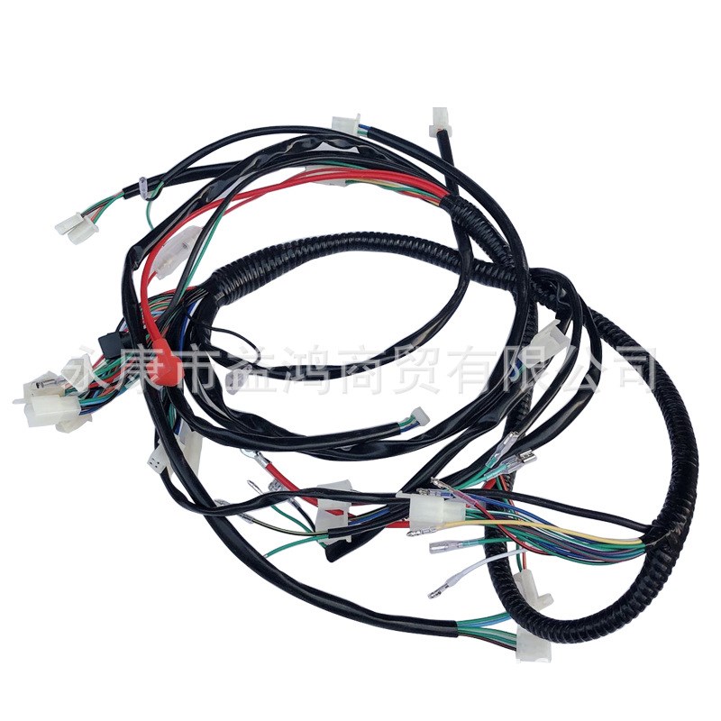 150-250CC四轮大沙滩车摩托配件专用总线 线束总成全车线路总在线