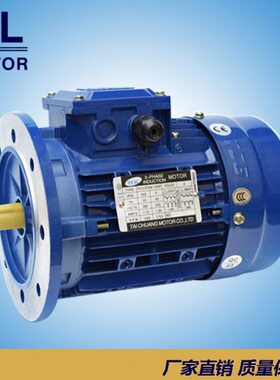 TCG台创铝壳三相电动机TC-100L2-4 B5  1400转