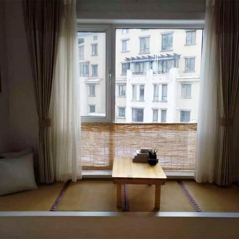 芦苇帘子0复禅意隔断帘遮古阳竹帘卷帘草帘苇墙面吊顶芦帘苇大卷