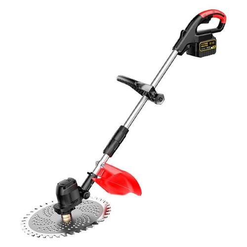 充式电动割草机电坪打草机ZHL家用草锂除草电机手持小麦收割机