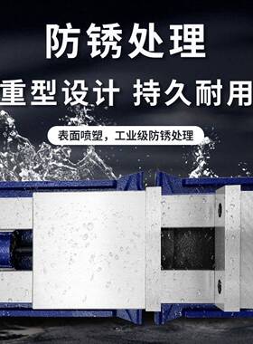 台高精密角固式口钳cnc加工YAW平中心重型铣床虎钳4机用虎钳68寸