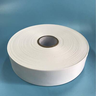 双面全消光条码带空白涤纶洗水标水唛缎UED热转丝印洗带布标