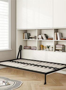 侧翻床CH-69隐形床壁藏小户型书房衣柜一体折叠床墙上功多能隐床