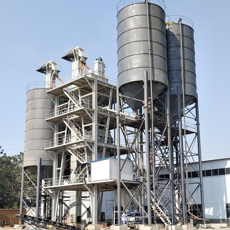 轻质抹灰石膏搅拌机自动配料干混砂浆搅拌站 建筑干粉砂浆生产线