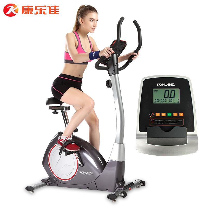 康乐佳健身车家用动感单车健身自行车腿部训练器材脚踏车K8718