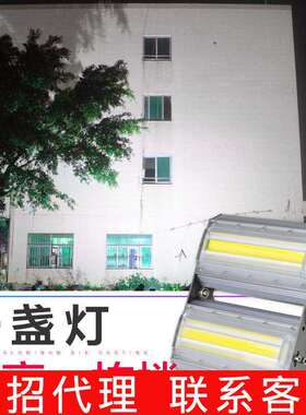 led投光灯户外 防水射灯100w400w广告灯室外灯泛光灯投射灯