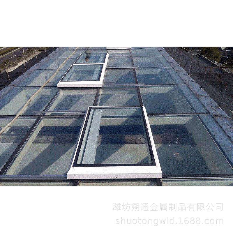 电动平移天窗铝合金门窗电动遥控窗户断桥铝合金平移天窗屋顶天窗