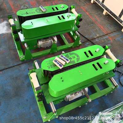 380v900型电缆输送机 建筑工地线缆拉缆机 遥控汽油电缆敷设机