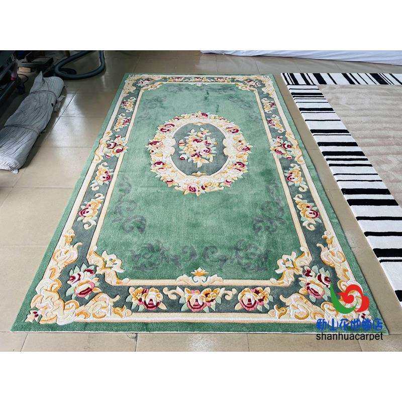 新西兰进口羊毛绿色欧式花朵古典别墅客厅茶几沙发地毯卧室床前毯,鲜花速递/花卉仿真/绿植园艺,割草机/草坪机,淘宝优惠券,粉丝福利购,淘宝优惠卷