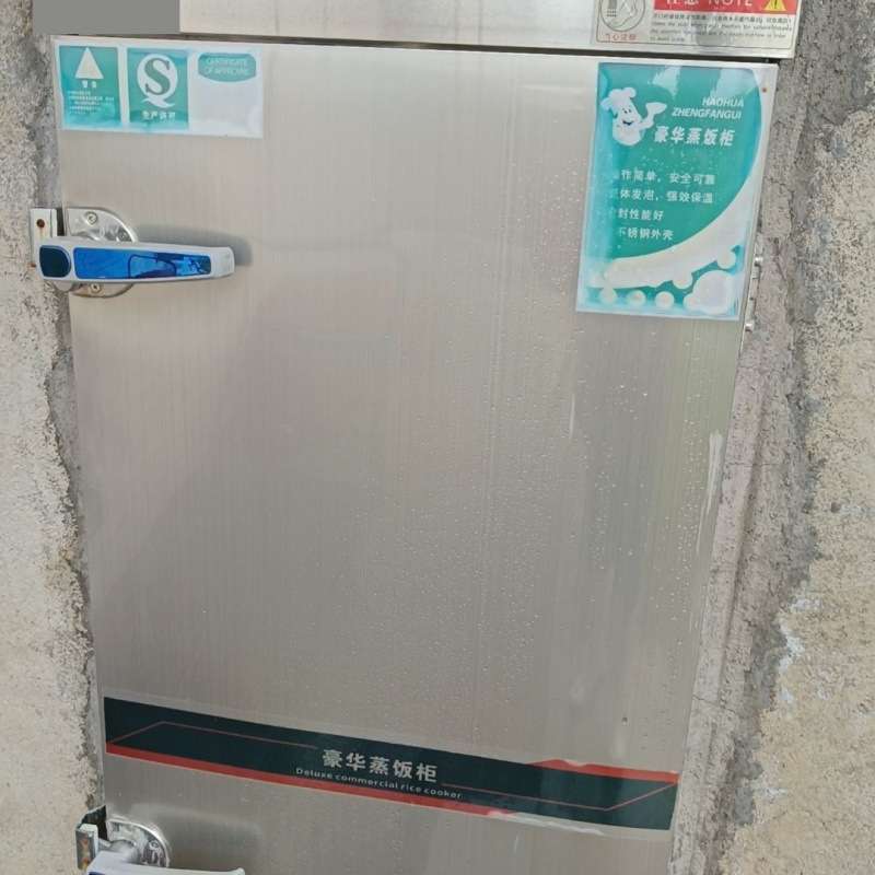 前后开门对开门传递柜养殖场用蒸汽式饭菜猪场高温消毒蒸饭柜蒸箱