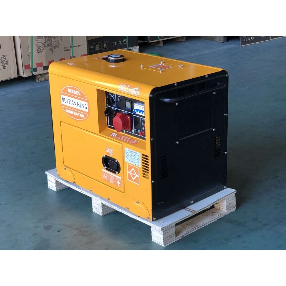 5.5kw柴油发电机组5.5kva静音发电机车载便携 小型家用低噪音