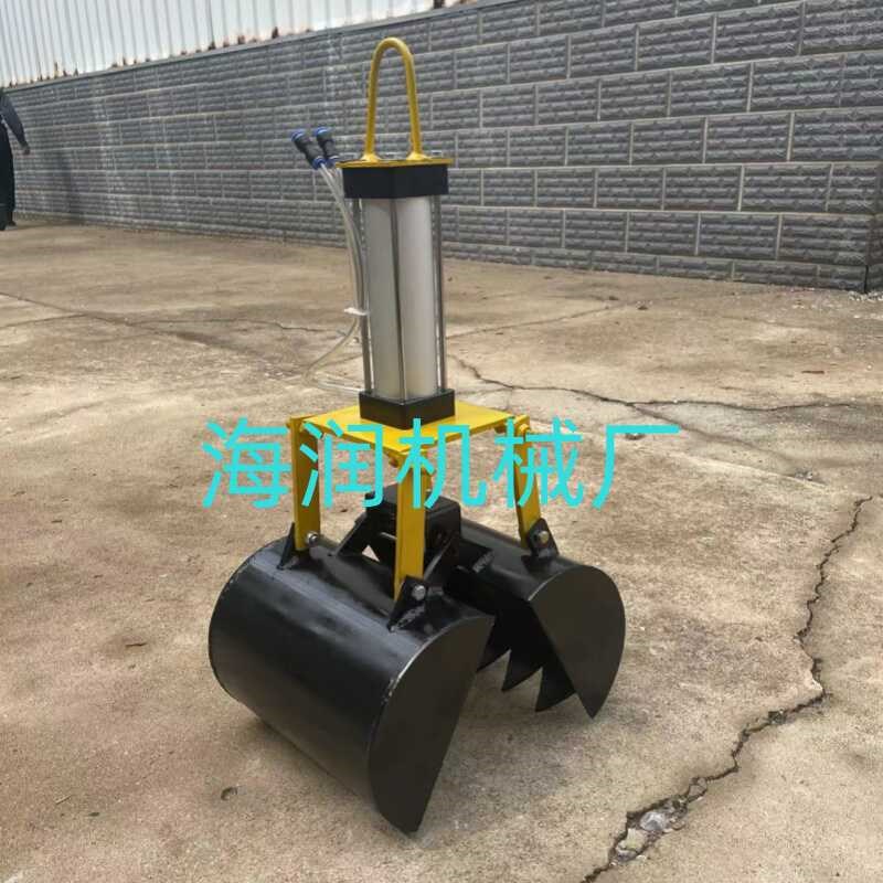 气动清淤抓斗淤泥气动抓斗雨水污水检查井窨井阴井下水道清淤神器