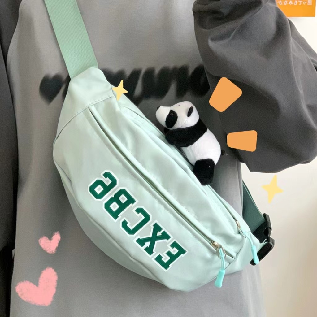 儿童胸包男挎包女童2024新款小斜挎包女孩腰包男童潮酷大童包包女,箱包皮具/热销女包/男包,胸包,淘宝优惠券,粉丝福利购,淘宝优惠卷