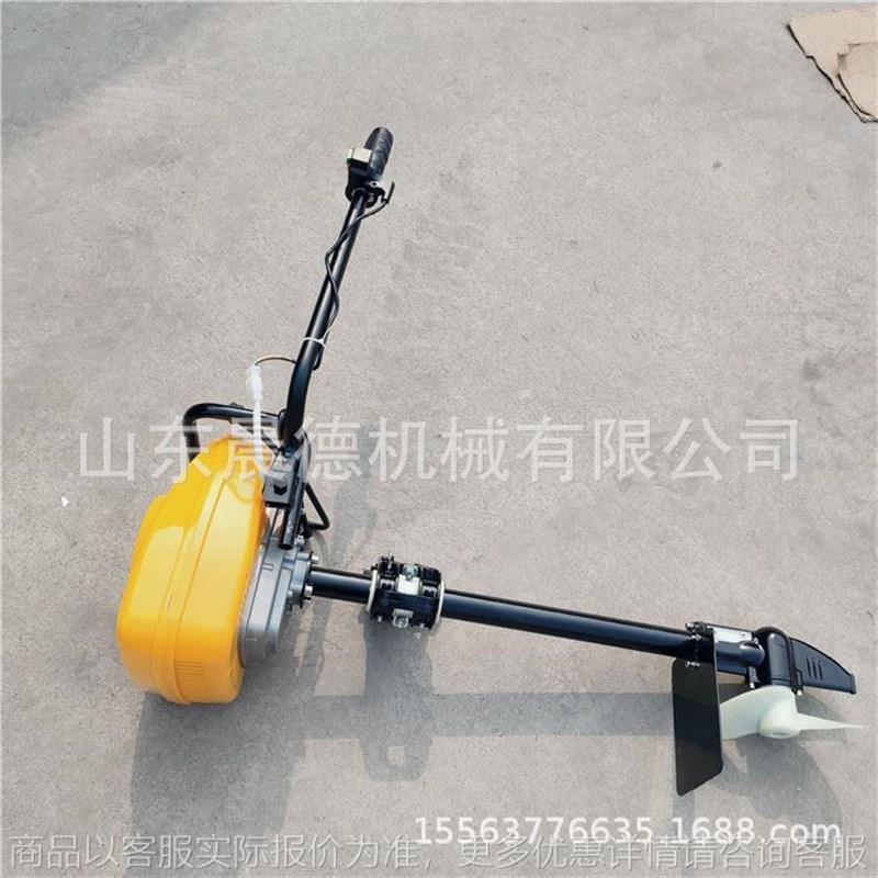 小型立式挂桨机 汽油水下推进器 大马力船外船挂机