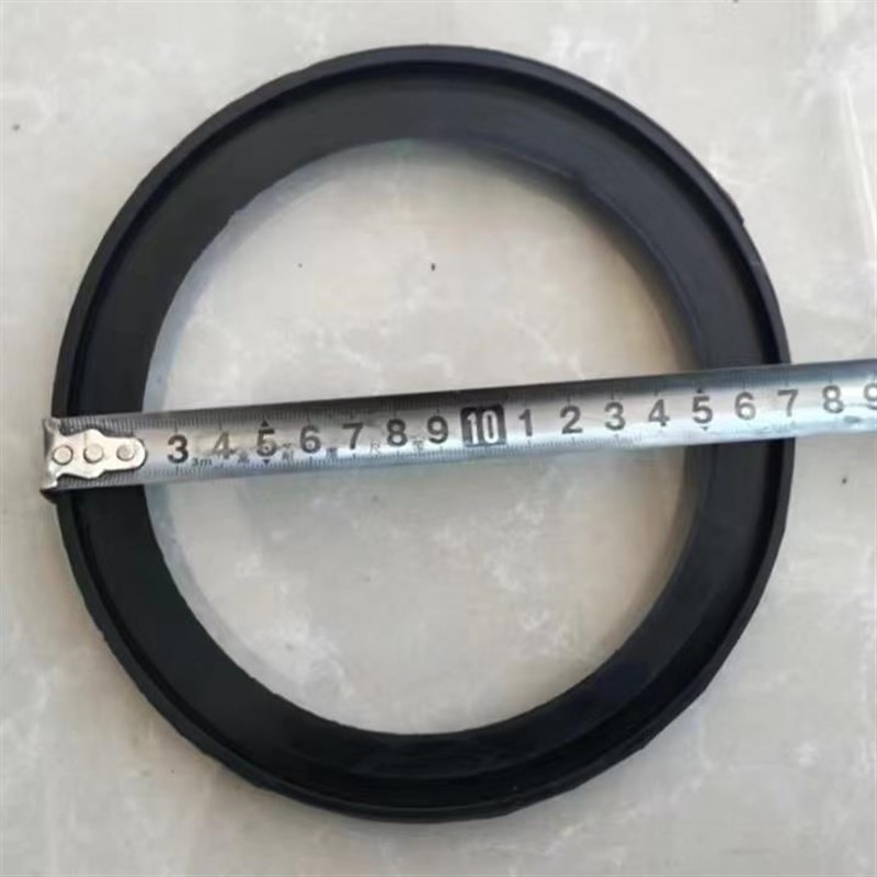 橡胶密封圈带凹槽施肥罐农用离心过滤器网式过滤器密封胶圈铁盖