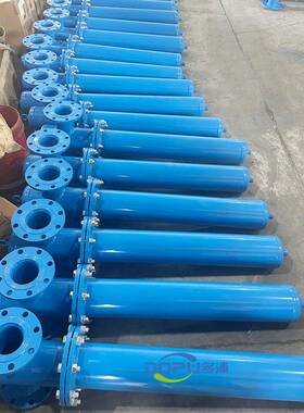 DN80法兰压缩空气精密过滤器碳钢过滤器气水分离器油水分离器