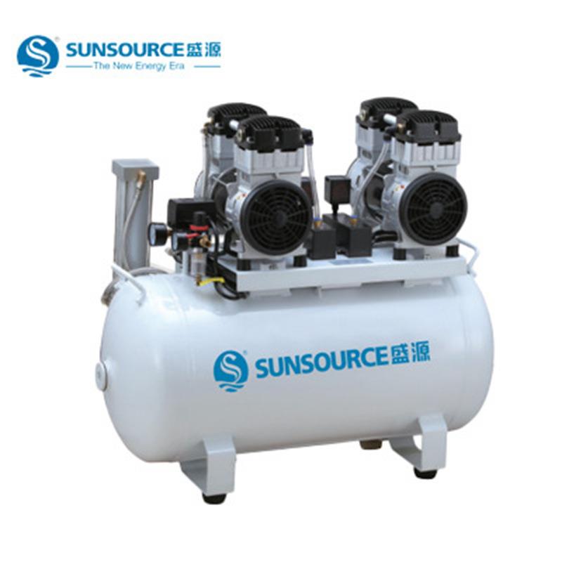 一体式小型空压机带后处理设备储气罐低噪音移动式空气压缩机