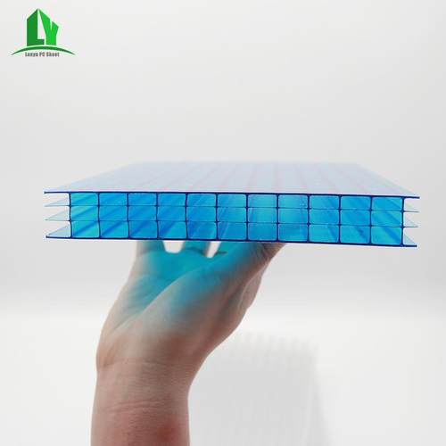 阳光板透明中四层空OUG阳光板板庆阳光板车棚雨棚PC阳光板10m婚m