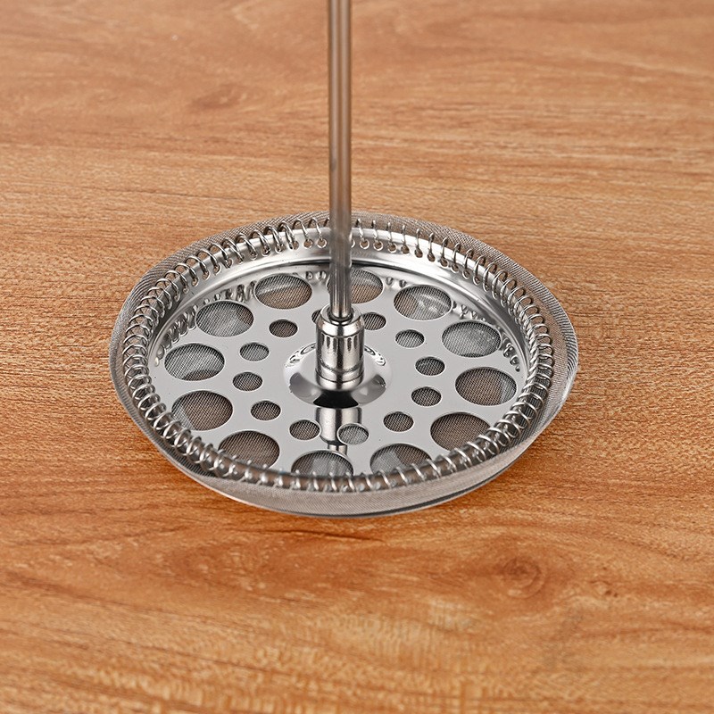 加厚耐高温玻璃法压壶家用冲x茶器不锈钢过滤手冲咖啡壶过滤泡茶