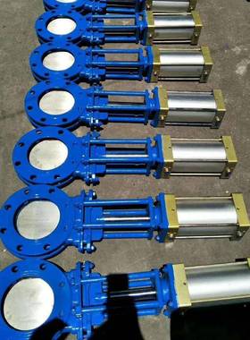 PZ6钢73H/X-10CXZB不锈钢铸刀型阀泉州质气动法兰浆液阀闸插板启