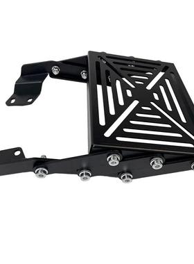 适于Y5摩45358托车滑动移动架后备箱1伸缩支架黑色尾用活动尾箱架