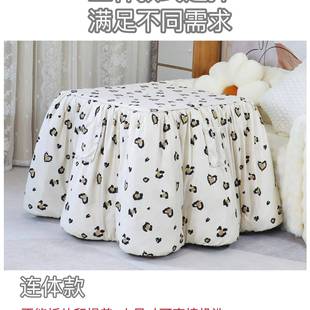 新款 加厚烤火方被烤火罩套电暖桌罩套形取暖桌茶几F97H6M5S正烤火