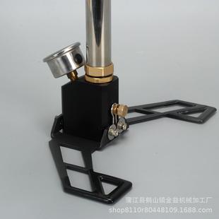可折叠压打气筒30p充a不m锈钢手动气高OPD泵三级压缩高压4500psi