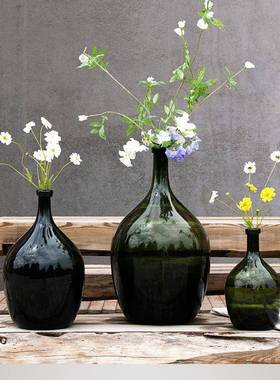 式乡村居新940528客厅装饰术艺花瓶手工大号家美摆件夏尔午后