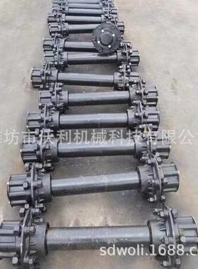 专业生产拖车车轴车桥板拖车配件BJU挂厂家业拖车平轴工车