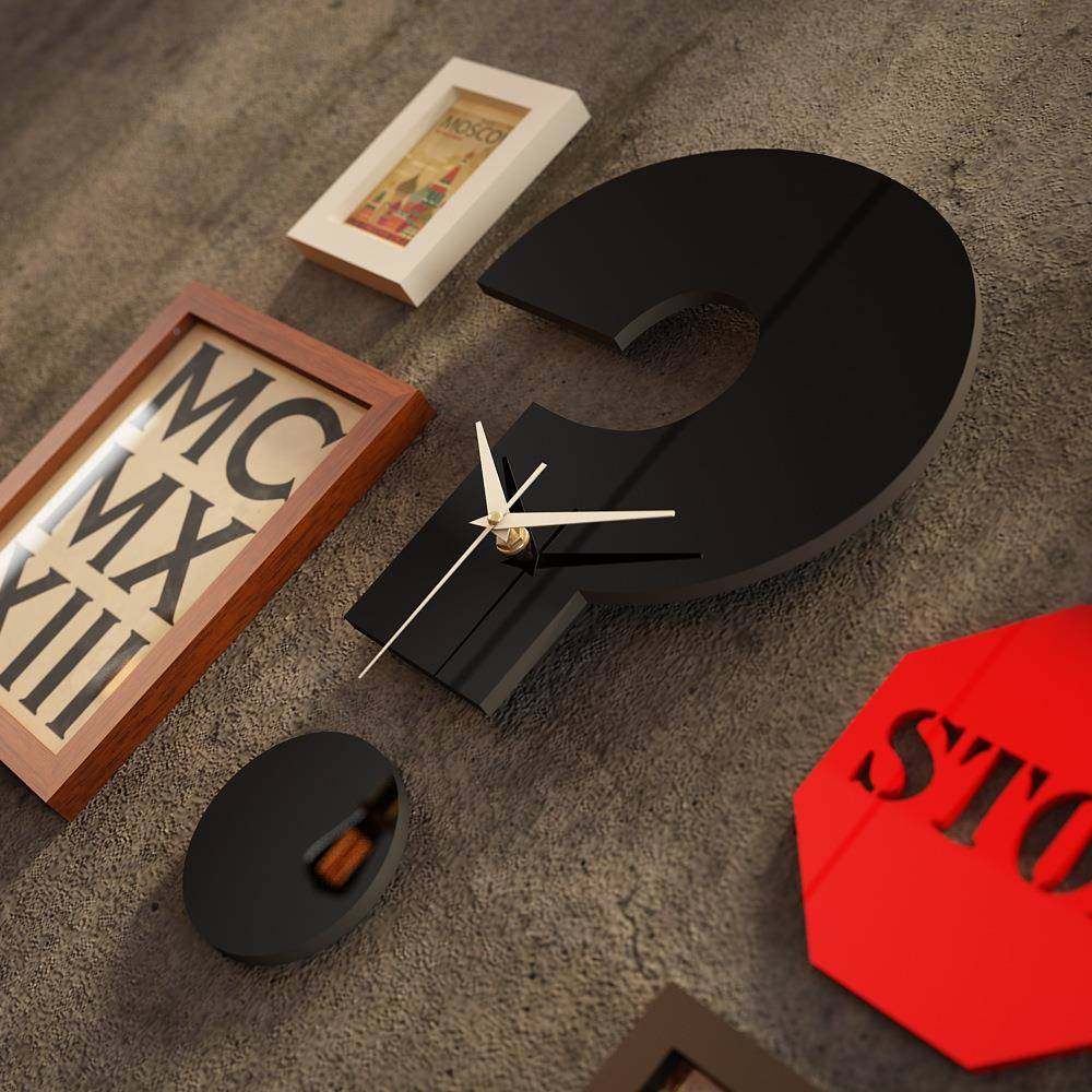 高分子_237工业风照片墙相鹿头钟古表组2372合相框装饰2画复可换