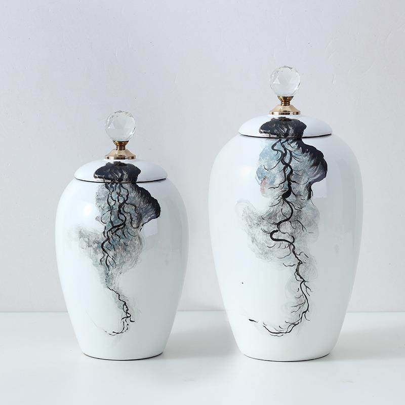 白瓷储手工陶FCP瓷罐摆物罐新中式家居件大号罐玄关子电视柜软装,橡塑材料及制品,工业陶瓷,淘宝优惠券,粉丝福利购,淘宝优惠卷