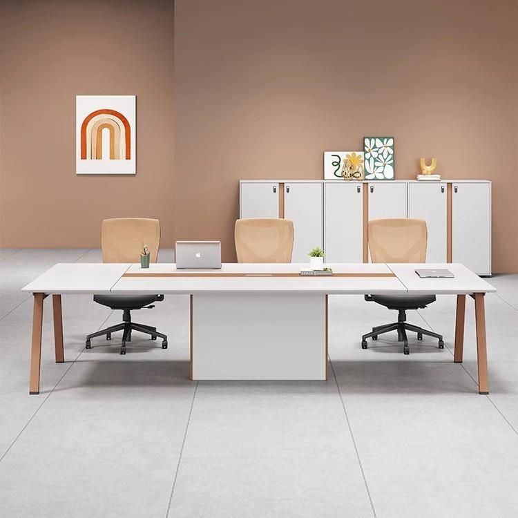 办小公家具会议桌长桌简约时尚型洽谈桌椅组合FL-清风会议办长公