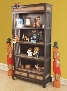 多宝古董架实木置物奢5587架隔断关玄阁博古架轻简约展示柜