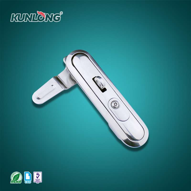 SK1-082电控柜锁黑色机箱机柜锁服务器网络机柜连杆锁厂家工业级