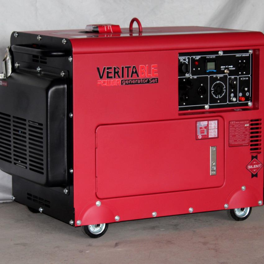 厂家直销专业生产销售5kw6/7/8/10千瓦家用风冷柴油静音发电机组