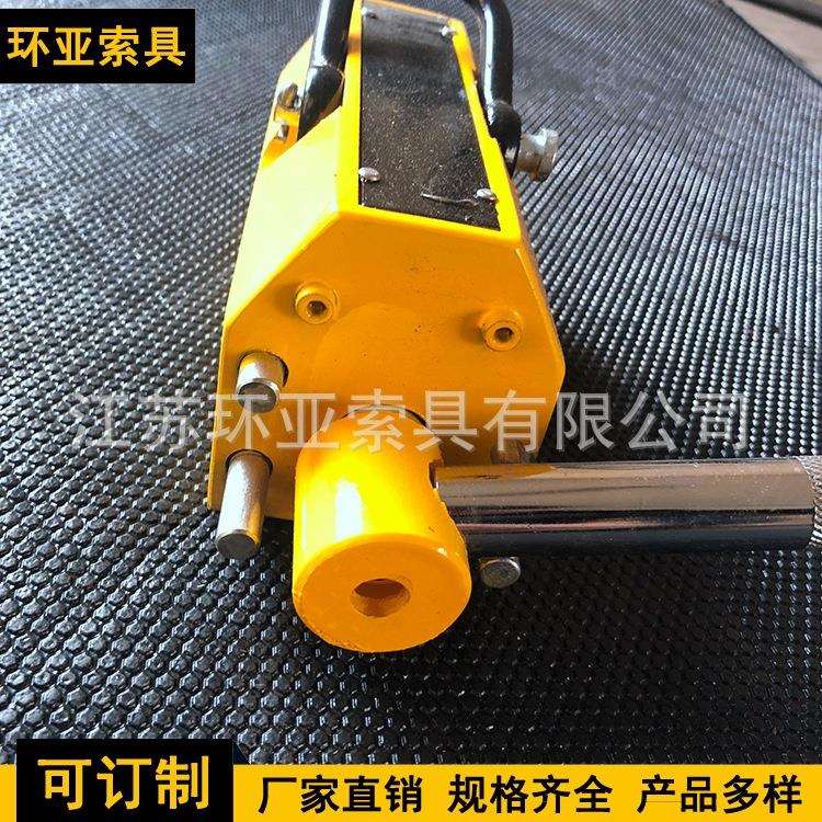 磁力吊 永磁手动起重器 磁铁吸盘 0.6t小型矩形电永磁吸盘装卸货
