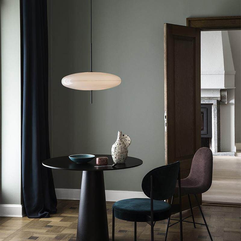 丹麦Astep 2065餐厅北欧现代简约设计师客厅卧室亚克力飞碟吊灯