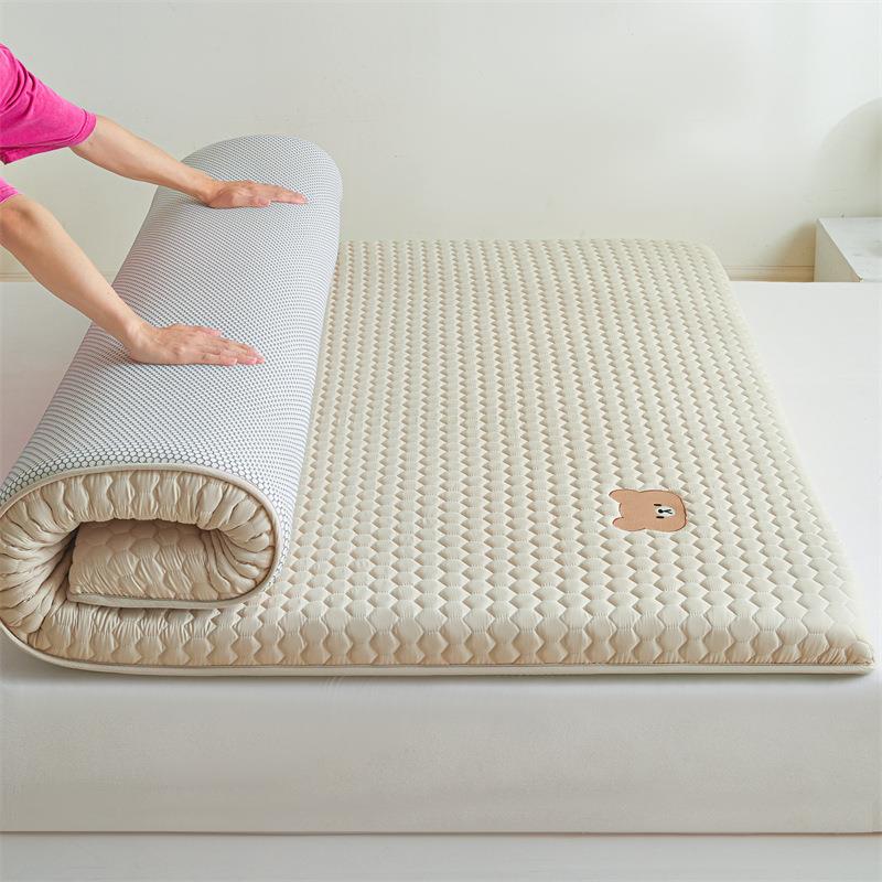 A类大豆纤维床垫海绵垫子学生宿舍单人软垫打地铺睡垫租房可折叠