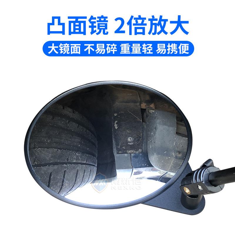 厂家直销反恐防爆车底安检反光探测镜手持伸缩检查镜180°广角