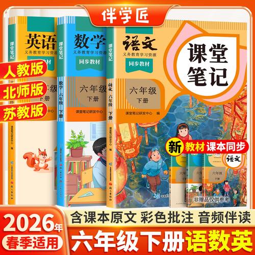 2026适用六年级上册课堂笔记