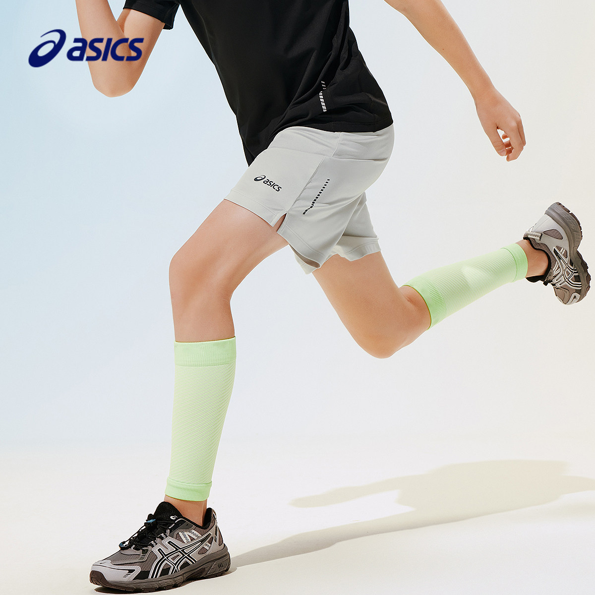 亚瑟士童装儿童五分裤薄款2026夏季新款女童速干运动短裤男童裤子