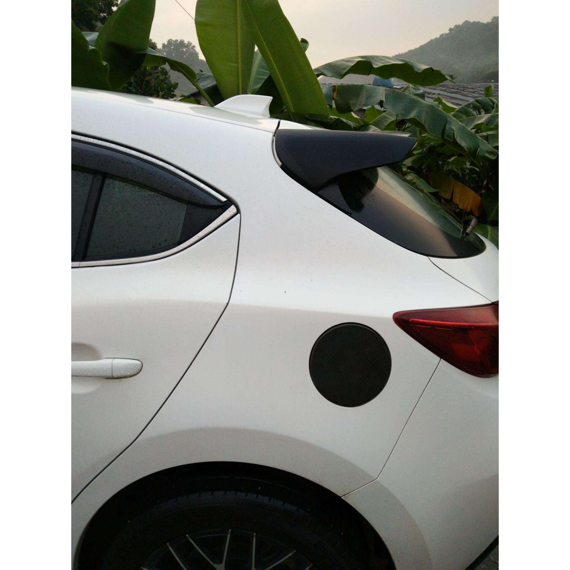 专用于马自达3 Axela昂克赛拉碳纤改装尾翼 昂科塞拉改STI定风翼