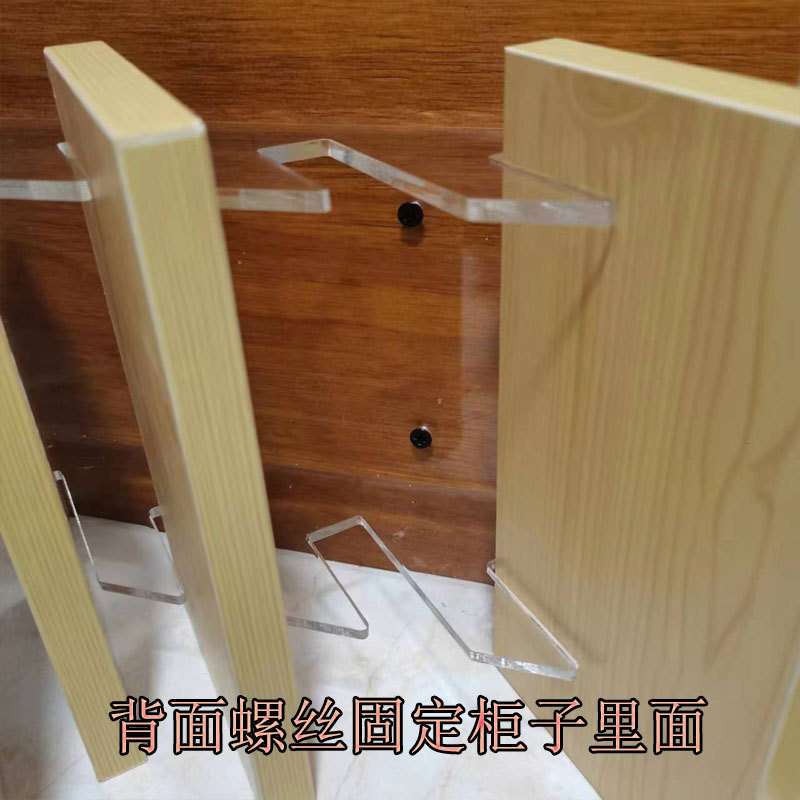 高端亚克力全屋橱柜门板色板生态板展架石材小样石英石展示架
