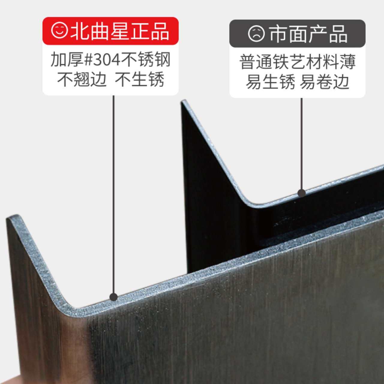 不锈钢提示牌小心台阶地贴小心地滑警示注意脚下楼梯阶梯加长