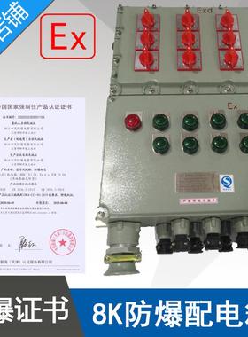 BXMD51BXMD58-8K防爆照明动力配电箱1进8出铝合金防爆电箱开关箱