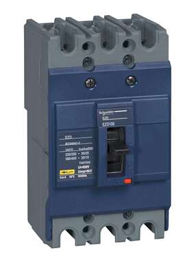 EZD100E-100A -3P/3d EZD塑壳配电保护断路器